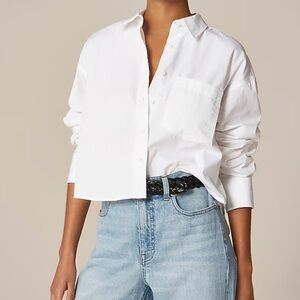 Banana Republic White Button Up